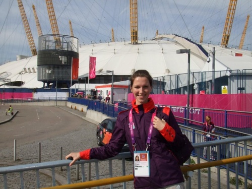 Volunteer at the London 2012 Paralympic Games