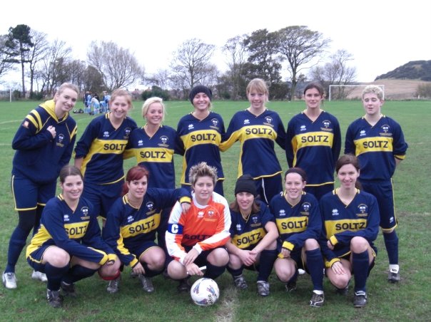 University of Hull Scarborough Campus Ladies Football Team.