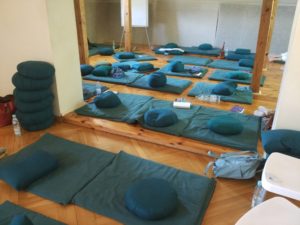 Mindfulness training room