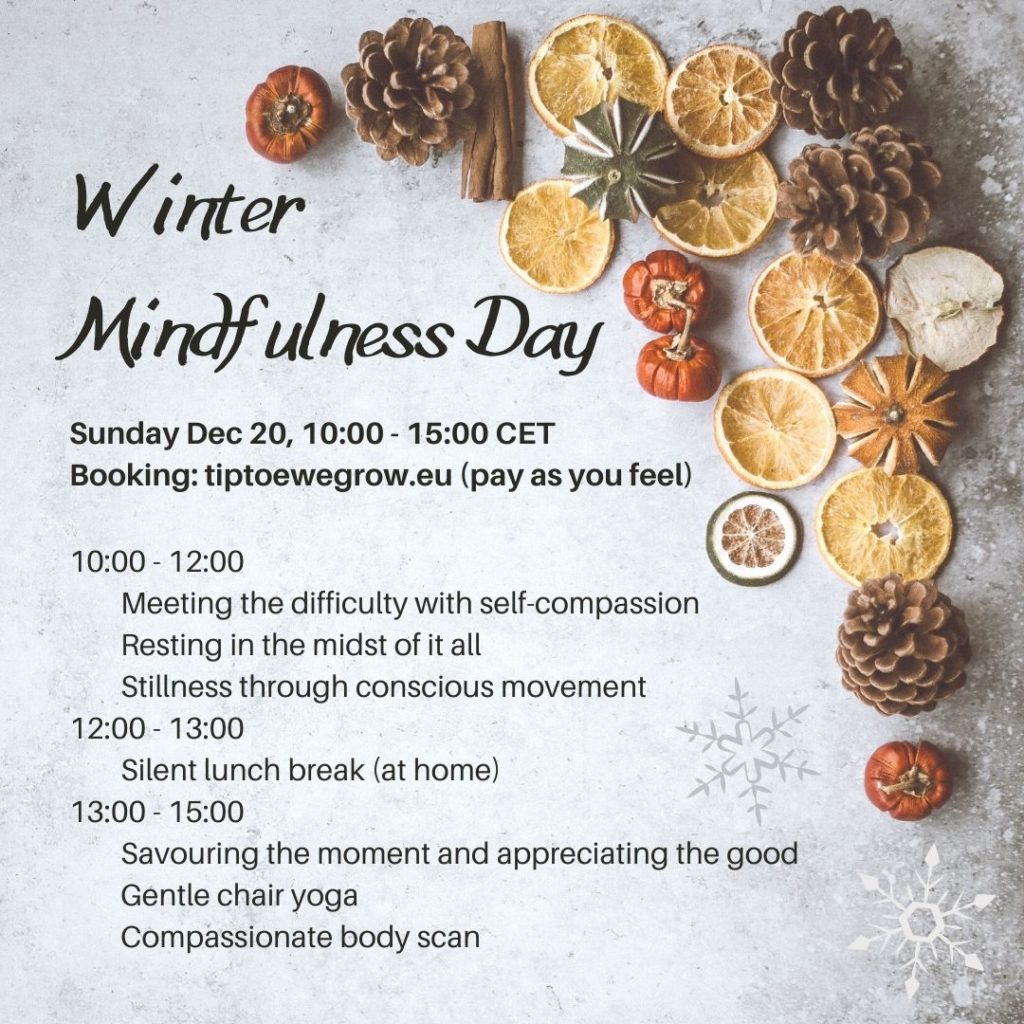 Winter mindfulness day